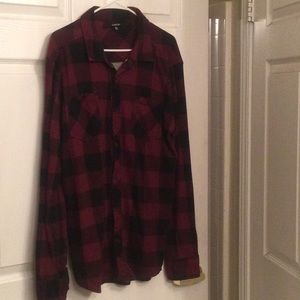 Carbone extra large check man Taylor shirt